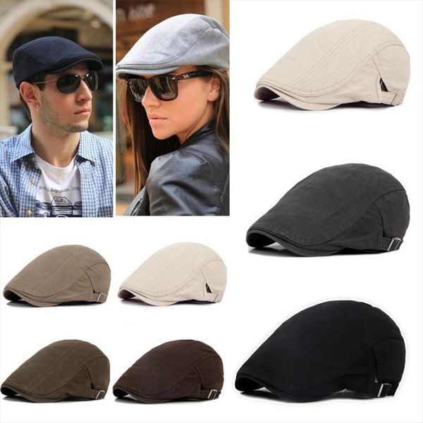 mens retro casual ivy hat summer golf newsboy driving cabbie flat cap adjustable solid beret sun fast shipment, Blue;gray 
mens retro casual ivy hat summer golf newsboy driving cabbie flat cap adjustable solid beret sun fast shipment, Blue;gray