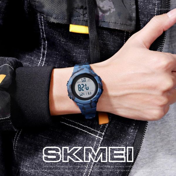 wristwatches skmei fashion waterproof multifunction men's camouflage led digital watch luminous shockproof satch sports 1615, Slivery;brown
wristwatches skmei fashion waterproof multifunction men's camouflage led digital watch luminous shockproof satch sports 1615, Slivery;brown