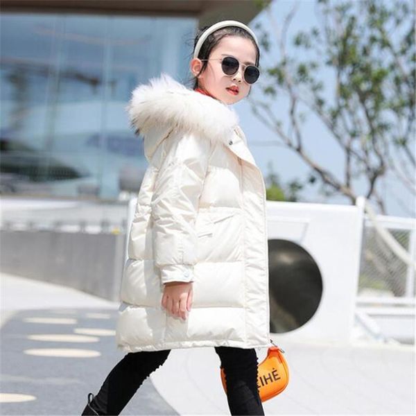 down coat autumn and winter children's big fur collar long style clothing, girls' jacket, Blue;gray
down coat autumn and winter children's big fur collar long style clothing, girls' jacket, Blue;gray