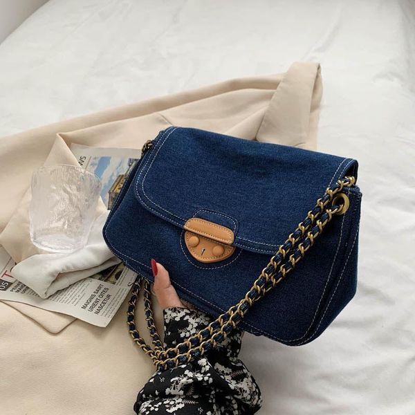 shoulder bags 2021 fashion chain bag women denim crossbody female luxury handbags designer messenger sac a main femme
shoulder bags 2021 fashion chain bag women denim crossbody female luxury handbags designer messenger sac a main femme