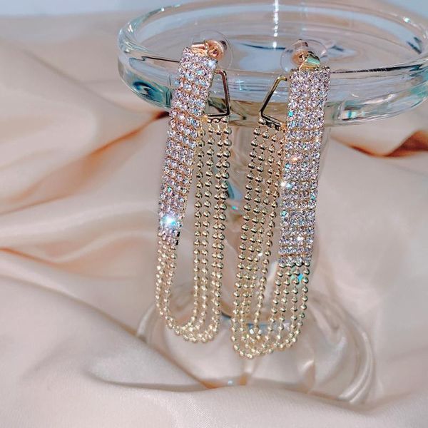 dangle & chandelier fashion long tassel crystal drop earrings for women geometric full rhinestone statement jewelry gifts, Silver
dangle & chandelier fashion long tassel crystal drop earrings for women geometric full rhinestone statement jewelry gifts, Silver