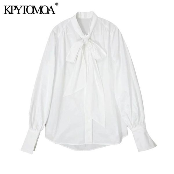 women fashion with bow tied loose blouses vintage lantern sleeve button-up female shirts blusas chic 210421, White
women fashion with bow tied loose blouses vintage lantern sleeve button-up female shirts blusas chic 210421, White