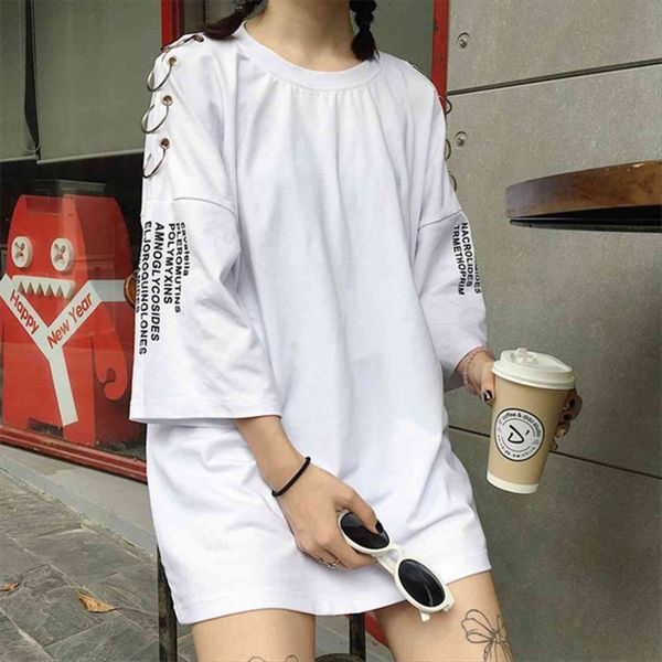 spring summer korean chic women t shirts retro fashion ring printing loose students female harajuku clothes for, White
spring summer korean chic women t shirts retro fashion ring printing loose students female harajuku clothes for, White