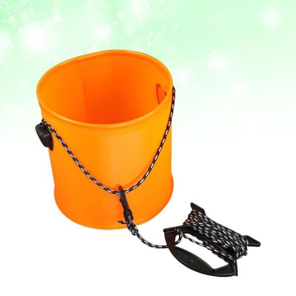 folding fish eva fishing bucket water storage container outdoor supply with rope hooks
folding fish eva fishing bucket water storage container outdoor supply with rope hooks