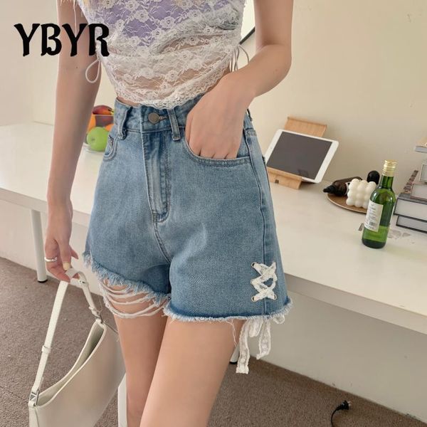 women's shorts summer high waist denim women casual side lace bandage loose ladies fashion hem elastic pocket blue jeans female, White;black
women's shorts summer high waist denim women casual side lace bandage loose ladies fashion hem elastic pocket blue jeans female, White;black