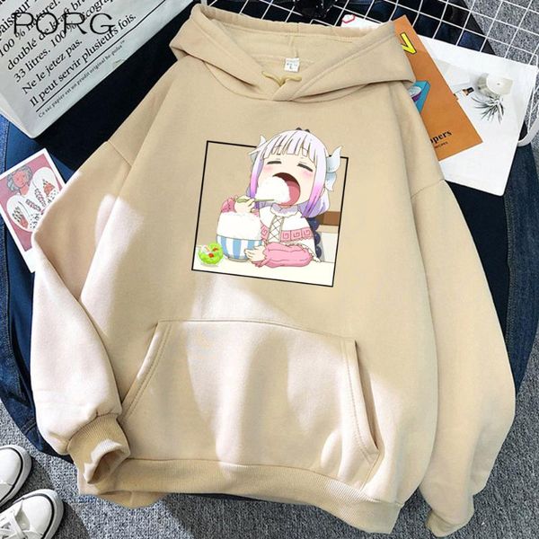 men's hoodies & sweatshirts miss kobayashi's dragon maid pullover loose kanna cute print, Black
men's hoodies & sweatshirts miss kobayashi's dragon maid pullover loose kanna cute print, Black
