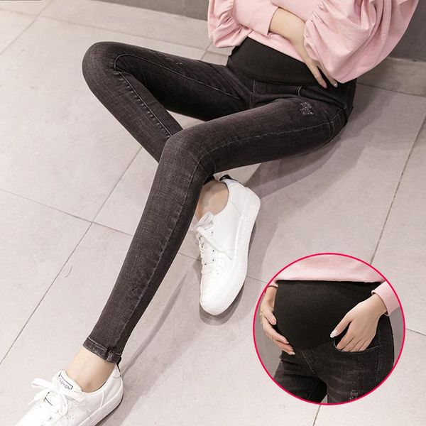 pregnant women's stomach lift pants maternal outside stretch leggings spring autumn fashion jeans high waist trousers maternity bottoms, White
pregnant women's stomach lift pants maternal outside stretch leggings spring autumn fashion jeans high waist trousers maternity bottoms, White