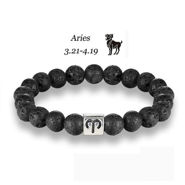 beaded, strands 2021 molten rock beaded bracelet twelve constellations men's couple student women's jewelry, Black
beaded, strands 2021 molten rock beaded bracelet twelve constellations men's couple student women's jewelry, Black