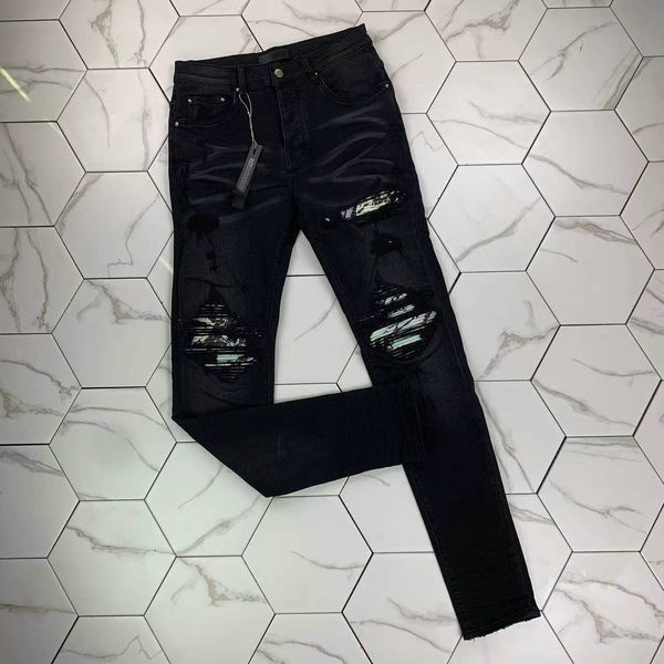 hm504 mens jeans distressed motorcycle biker jean rock skinny slim ripped hole stripe fashionable snake embroidery denim pants, Blue
hm504 mens jeans distressed motorcycle biker jean rock skinny slim ripped hole stripe fashionable snake embroidery denim pants, Blue