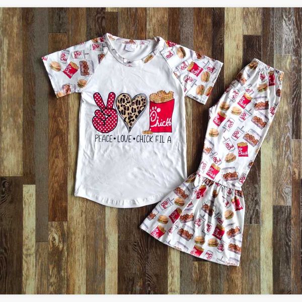 boutique clothing kids summer outfit round collar short sleeves whirt shirt and bell bottoms pant cute sets, White
boutique clothing kids summer outfit round collar short sleeves whirt shirt and bell bottoms pant cute sets, White