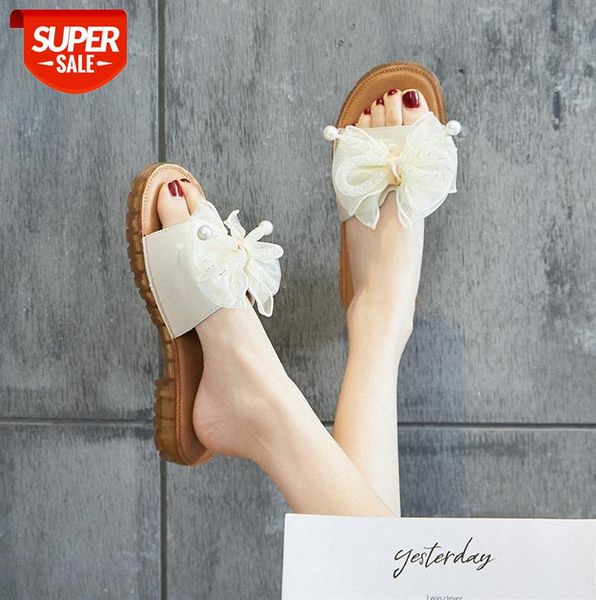 bowknot slippers women wear casual outdoor beach shoes flat soft bottom flip-flop sandals #xv5p, Black
bowknot slippers women wear casual outdoor beach shoes flat soft bottom flip-flop sandals #xv5p, Black