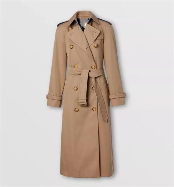 ladies long trench coat double-breasted gabadian cotton windbreaker khaki british style autumn and winter outfit waterproof retro 002, Tan;black
ladies long trench coat double-breasted gabadian cotton windbreaker khaki british style autumn and winter outfit waterproof retro 002, Tan;black