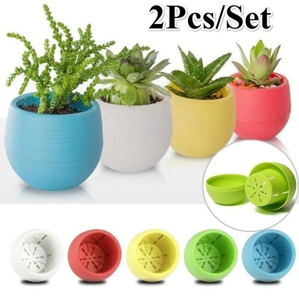 planters & pots 2pcs/set small cute round home garden office decor planter plastic plant flower
planters & pots 2pcs/set small cute round home garden office decor planter plastic plant flower