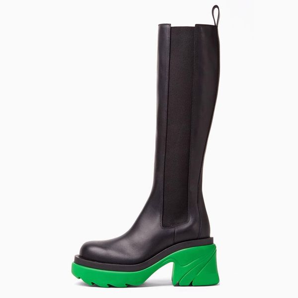 boots brand women's thick-soled high fashion slim thick heeled over the knee party shoes knight, Black
boots brand women's thick-soled high fashion slim thick heeled over the knee party shoes knight, Black