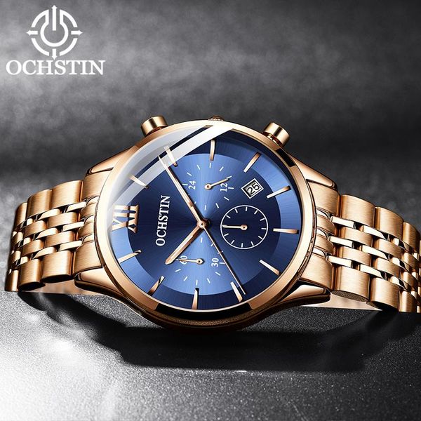 wristwatches montre homme watch men ochstin chronograph sport full steel quartz watches relogio masculino, Slivery;brown
wristwatches montre homme watch men ochstin chronograph sport full steel quartz watches relogio masculino, Slivery;brown