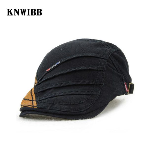 berets knwibb brand beret caps snapback men and women spring summer outdoor sun breathable bone brim hats stitching chapeu, Blue;gray
berets knwibb brand beret caps snapback men and women spring summer outdoor sun breathable bone brim hats stitching chapeu, Blue;gray