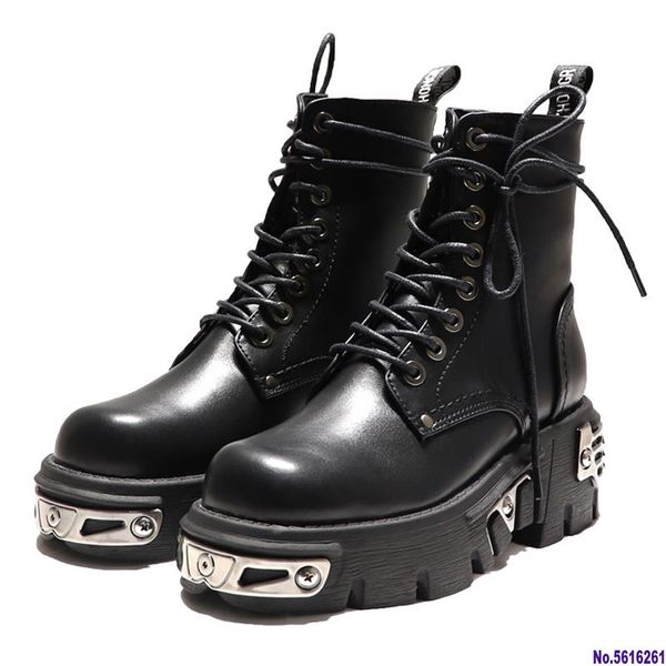 boots 6cm punk style platform women ankle 2021 women's motorcycle boot fashion ladies chunky shoes metal decor black v143
boots 6cm punk style platform women ankle 2021 women's motorcycle boot fashion ladies chunky shoes metal decor black v143