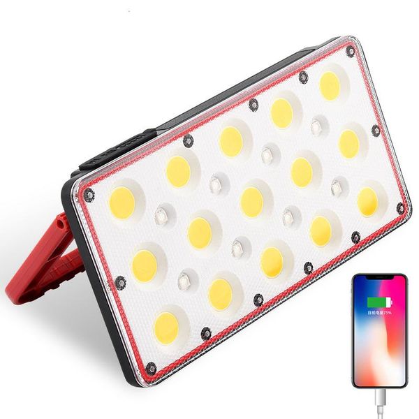 portable lanterns 2021 20w 5000ma cob+led red blue folding led work light usb rechargeable glare
portable lanterns 2021 20w 5000ma cob+led red blue folding led work light usb rechargeable glare