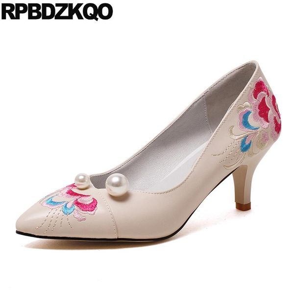 high heels 2021 women shoes china pointed toe stiletto flower embroidery pumps nude folk pearl vintage size 4 34 embroidered dress, Black
high heels 2021 women shoes china pointed toe stiletto flower embroidery pumps nude folk pearl vintage size 4 34 embroidered dress, Black