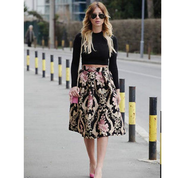 skirts hirigin vintage women stretch high waist skater flared pleated swing chinese style skirt, Black
skirts hirigin vintage women stretch high waist skater flared pleated swing chinese style skirt, Black