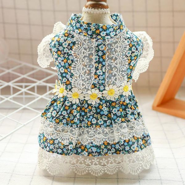 dog apparel 2021 spring pet clothes floral lace princess dress teddy puppy wedding dresses for small medium dogs accessories
dog apparel 2021 spring pet clothes floral lace princess dress teddy puppy wedding dresses for small medium dogs accessories