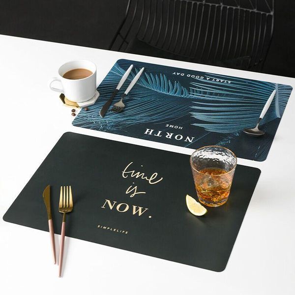 creative tableware pad placemat table mat waterproof oil-proof heat insulation non-slip nordic rectangular placemats mats & pads
creative tableware pad placemat table mat waterproof oil-proof heat insulation non-slip nordic rectangular placemats mats & pads