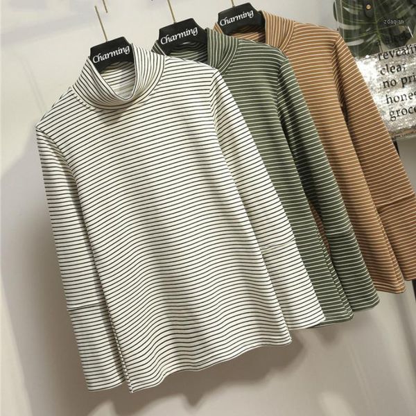 1casual loose turtleneck striped pullovers female basic sweater for women winter jumper lady's pull femme women's sweaters, White;black
1casual loose turtleneck striped pullovers female basic sweater for women winter jumper lady's pull femme women's sweaters, White;black