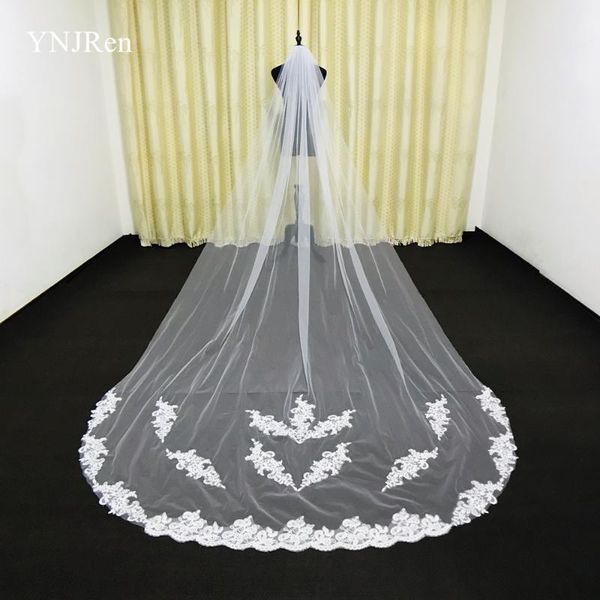 bridal veils real pos 3m cathedral wedding custom made lace applique tulle veil accessories, Black
bridal veils real pos 3m cathedral wedding custom made lace applique tulle veil accessories, Black