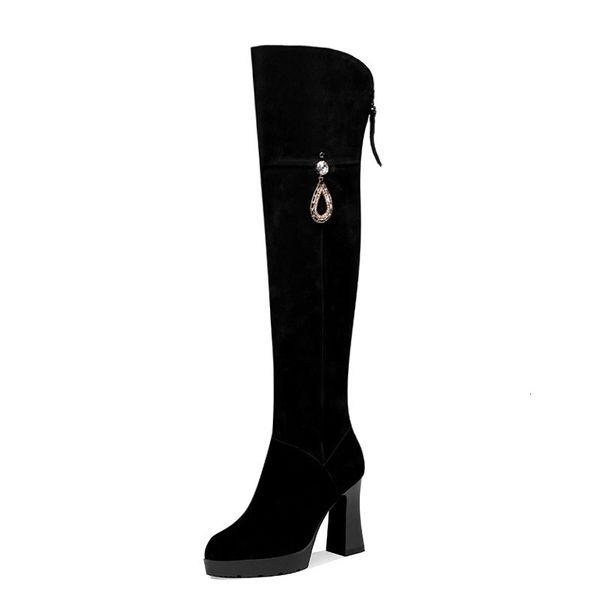 asumer winter arrive from women on the knee leather boots high heels woman party shoes, Black
asumer winter arrive from women on the knee leather boots high heels woman party shoes, Black