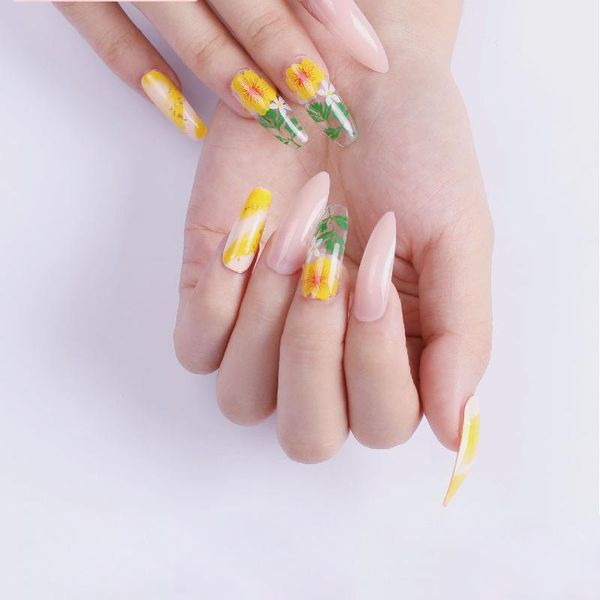 false nails pre designed yellow sweet flower matching nude pink stiletto long press on mixed fake sm18210752i, Red;gold
false nails pre designed yellow sweet flower matching nude pink stiletto long press on mixed fake sm18210752i, Red;gold