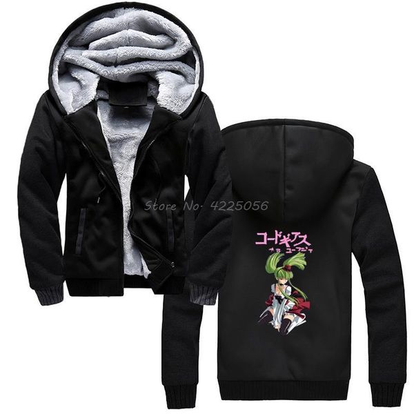 men's hoodies & sweatshirts code geass 1 anime hoodie men winter thicken hooded sweatshirt streetwear harajuku, Black
men's hoodies & sweatshirts code geass 1 anime hoodie men winter thicken hooded sweatshirt streetwear harajuku, Black
