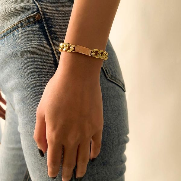 charm bracelets gothic chunky chain bracelet for women 2021 fashion trendy cross jewelry accessories wholesale, Golden;silver
charm bracelets gothic chunky chain bracelet for women 2021 fashion trendy cross jewelry accessories wholesale, Golden;silver