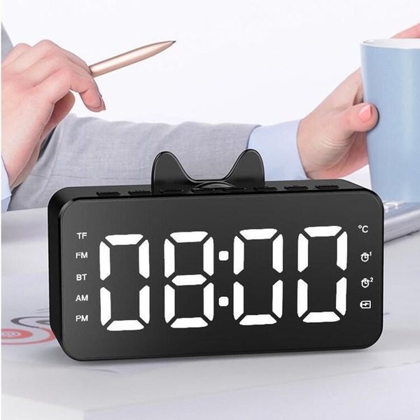 other clocks & accessories bluetooth stereo speaker digital alarm clock fm radio snooze temperature wireless music player dual alarms table
other clocks & accessories bluetooth stereo speaker digital alarm clock fm radio snooze temperature wireless music player dual alarms table