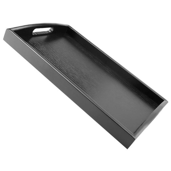 dishes & plates serving tray large black wood rectangle butler breakfast trays with handles easy to grip andf889
dishes & plates serving tray large black wood rectangle butler breakfast trays with handles easy to grip andf889