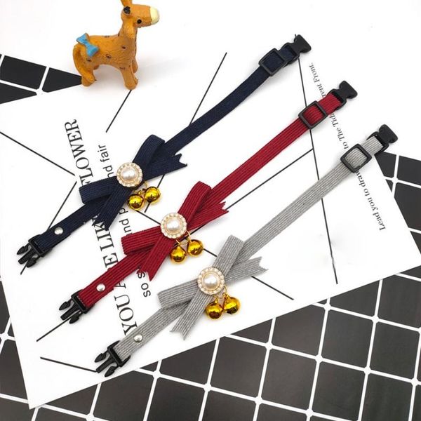 cat costumes pet dog accessories solid color collar cute bow pearl bell adjustable necklace kitty dogs puppy pets supplies
cat costumes pet dog accessories solid color collar cute bow pearl bell adjustable necklace kitty dogs puppy pets supplies
