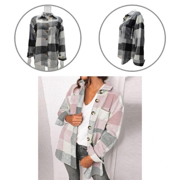 women's jackets cold resistant ultra soft buttons closure warm women coat for daily life, Black;brown
women's jackets cold resistant ultra soft buttons closure warm women coat for daily life, Black;brown