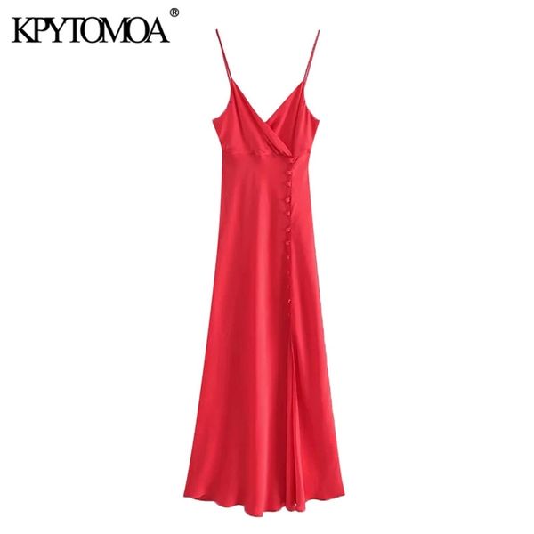 women chic fashion with buttons front slit midi camisole dress backless thin straps female dresses mujer 210420, Black;gray
women chic fashion with buttons front slit midi camisole dress backless thin straps female dresses mujer 210420, Black;gray