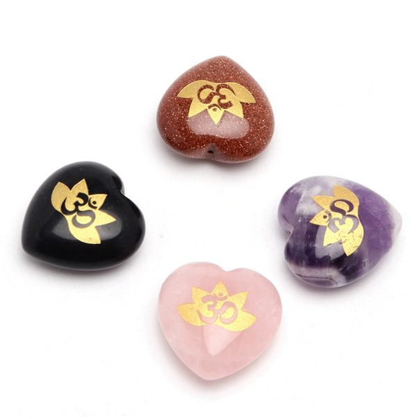 natural loose gemstones 30mm heart-shaped small ornament engraved chakra sahasrara sanskrit pattern crystal jewelry reiki symbol home study, Black
natural loose gemstones 30mm heart-shaped small ornament engraved chakra sahasrara sanskrit pattern crystal jewelry reiki symbol home study, Black