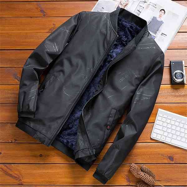 dimusi men's bomber jackets winter men fleece warm business coats casual outwear slim fit business thermal jacket mens clothing x0621, Black;brown
dimusi men's bomber jackets winter men fleece warm business coats casual outwear slim fit business thermal jacket mens clothing x0621, Black;brown