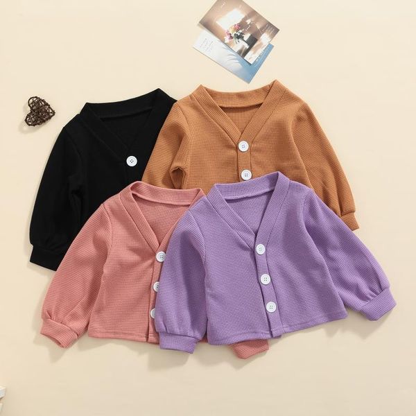 jackets spring autumn toddlers cardigan little girls solid color v-neck long sleeve single-breasted outwear casual, Blue;gray
jackets spring autumn toddlers cardigan little girls solid color v-neck long sleeve single-breasted outwear casual, Blue;gray