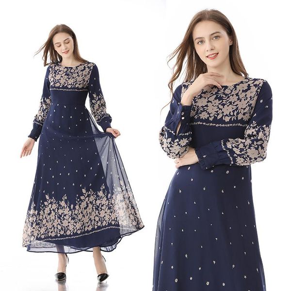 woman dress spring/autumn vintage floral print long swing national slim style elegant temperament party dresses women casual, Black;gray
woman dress spring/autumn vintage floral print long swing national slim style elegant temperament party dresses women casual, Black;gray
