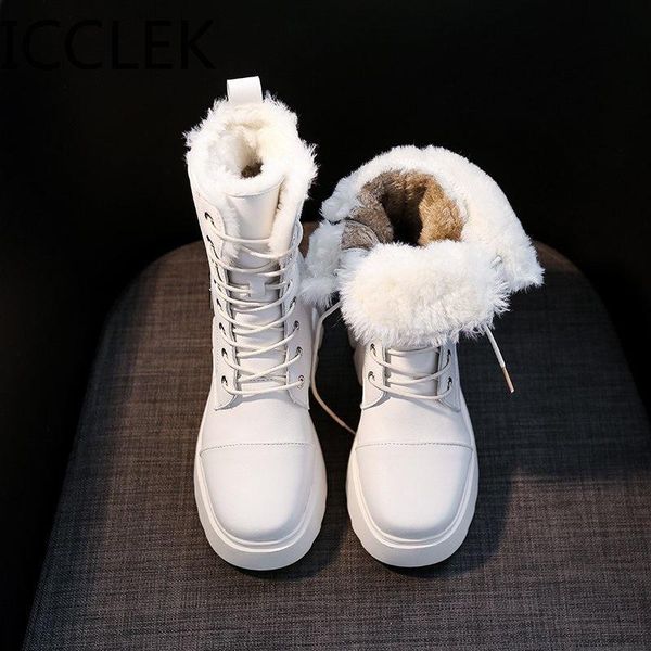 boots women snow beige plush warm fur causal shoes sneakers ankle booties platform thick sole lace up winter, Black
boots women snow beige plush warm fur causal shoes sneakers ankle booties platform thick sole lace up winter, Black