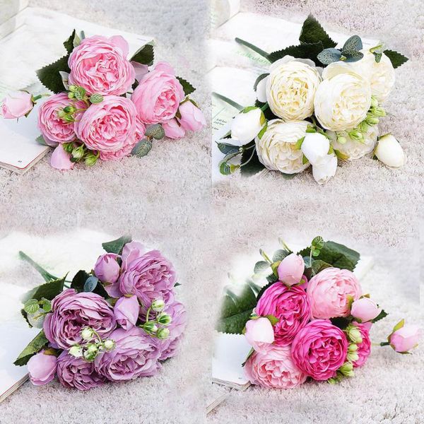 decorative flowers & wreaths 2021 rose peony artificial silk small bouquet flore home party spring wedding decoration mariage fake flower
decorative flowers & wreaths 2021 rose peony artificial silk small bouquet flore home party spring wedding decoration mariage fake flower