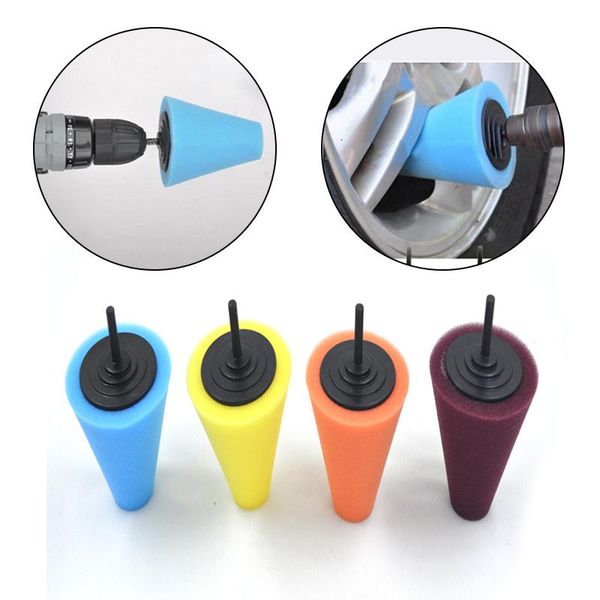 care products auto wheel polishing sponge used for electric drill 3inch/ 4inch burnishing ball cone car hub buffing
care products auto wheel polishing sponge used for electric drill 3inch/ 4inch burnishing ball cone car hub buffing