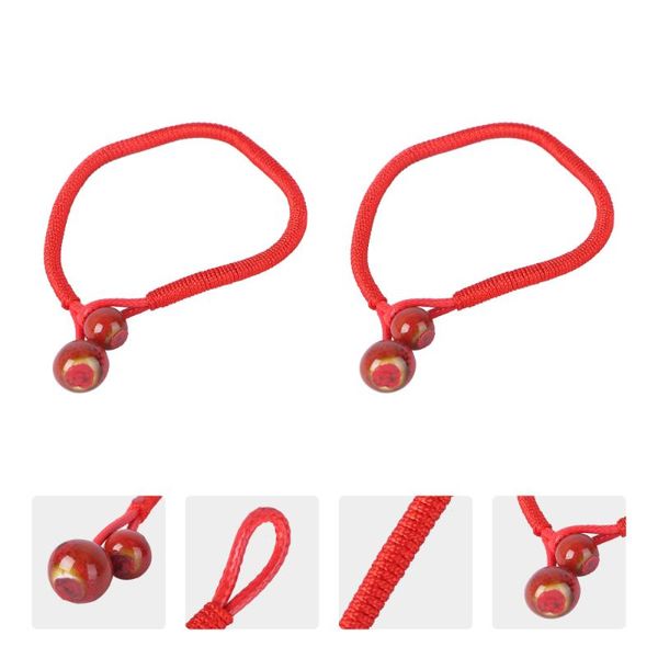 charm bracelets 2pcs braided rope wrist chain decors girlfriends couples bangles (red), Golden;silver
charm bracelets 2pcs braided rope wrist chain decors girlfriends couples bangles (red), Golden;silver