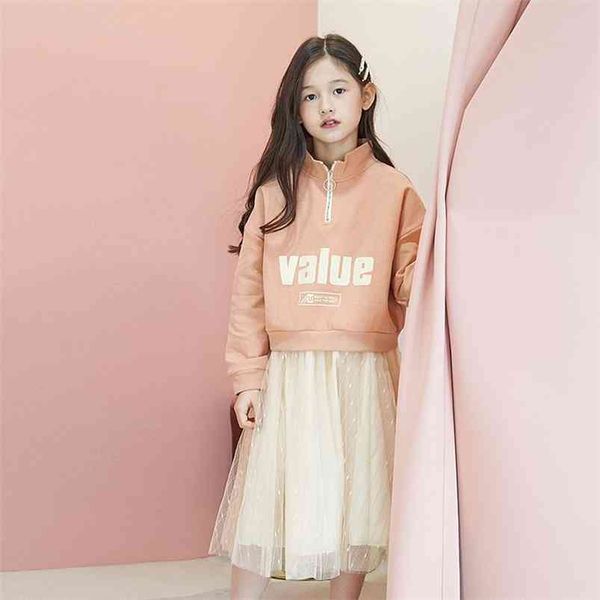 fashion teenage girls skirt set two piece lace tutu skirts + value letter sweatshirts spring autumn tracksuits kids clothes baby 210622, White
fashion teenage girls skirt set two piece lace tutu skirts + value letter sweatshirts spring autumn tracksuits kids clothes baby 210622, White