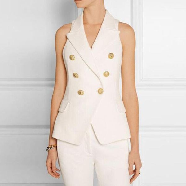 women's vests elegant women vest jacket office lady work 2021 casual slim blazer sleeveless suit coat waistcoat femme, Black;white
women's vests elegant women vest jacket office lady work 2021 casual slim blazer sleeveless suit coat waistcoat femme, Black;white
