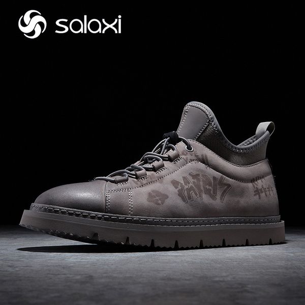 men's autumn new martin men's trend versatile elastic band graffiti increased used short boots thick soles, Black
men's autumn new martin men's trend versatile elastic band graffiti increased used short boots thick soles, Black