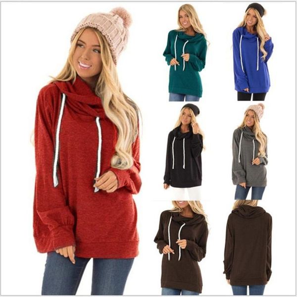 women's sweaters women sweater pullover hoodied turtleneck solid color long sleeves ladies autumn winter fashion casual warm soft, White;black
women's sweaters women sweater pullover hoodied turtleneck solid color long sleeves ladies autumn winter fashion casual warm soft, White;black