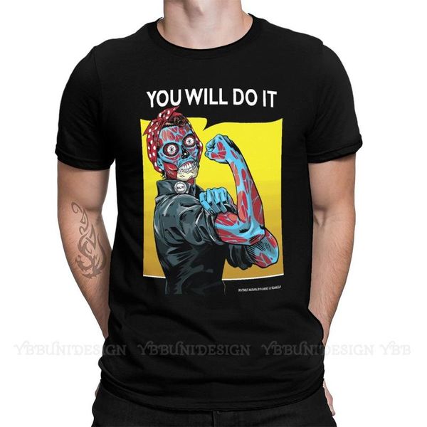 men's t-shirts you will do it t shirts they live science fiction horror film 100% cotton clothing funny short sleeve crewneck tee shirt, White;black
men's t-shirts you will do it t shirts they live science fiction horror film 100% cotton clothing funny short sleeve crewneck tee shirt, White;black